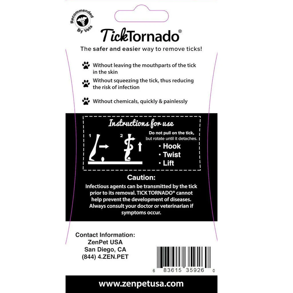 ZenPet Tick Tornado Tick Removal Tool