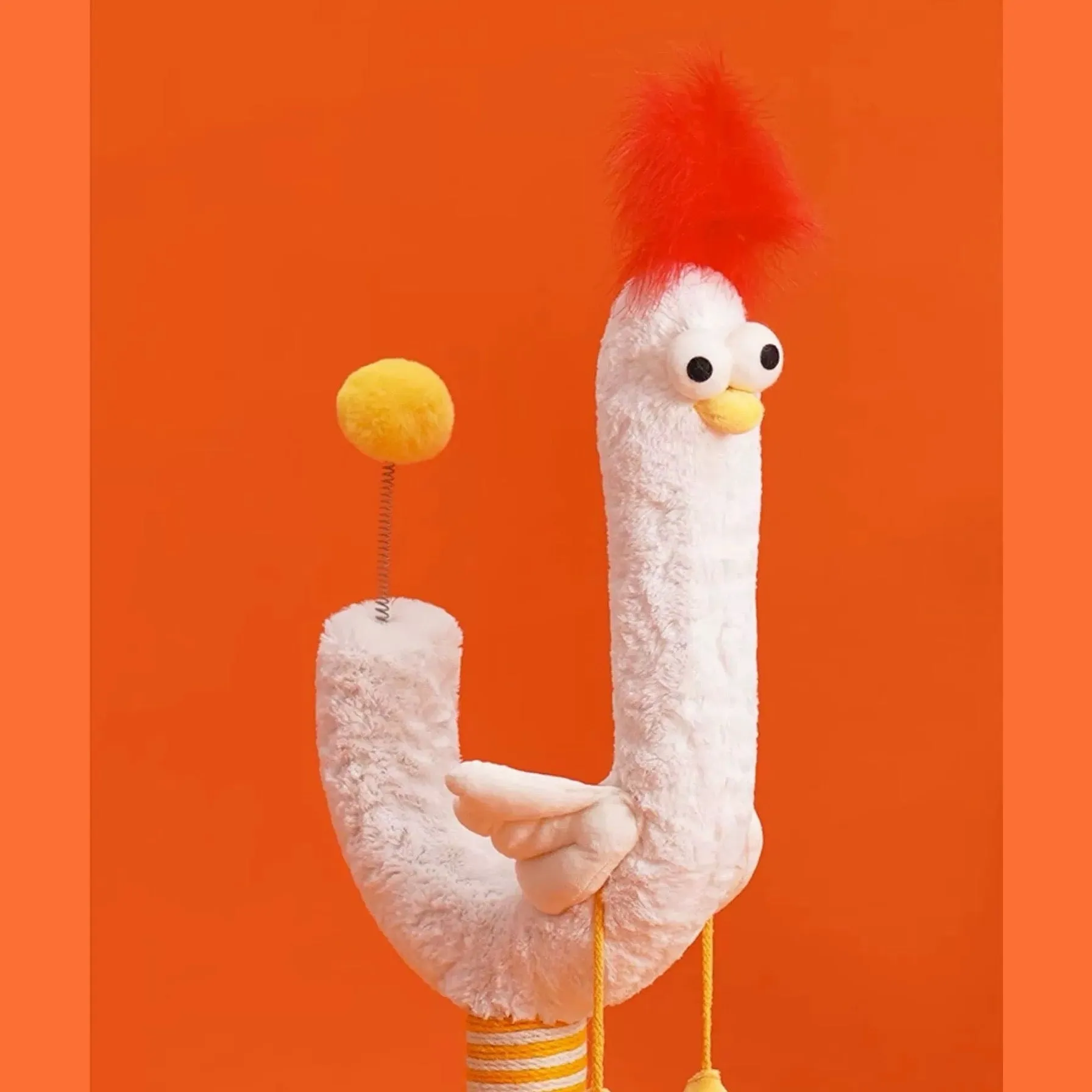 ZEZE Chicken Cat Scratching Post